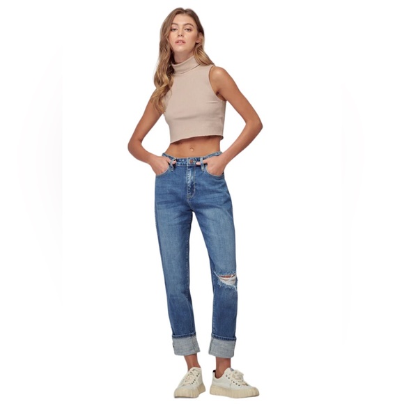 New Nature Denim London High Rise Mom Jeans - Picture 2 of 8